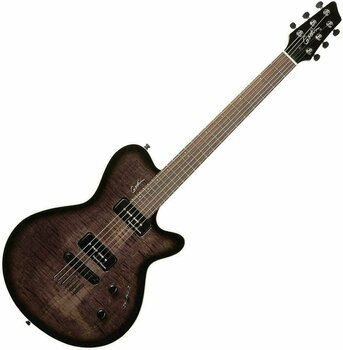 Elektriska gitarrer Godin LG SP 90 Trans Black Flame - 1