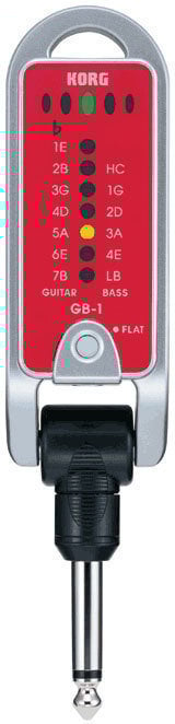 Електронен тунер Korg PitchJack GB-1 Red Електронен тунер