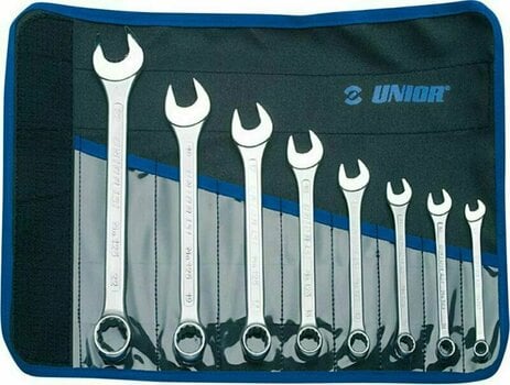 Chave inglesa Unior Set of Combination Wrenches Short Type in Bag 8 - 22 Chave inglesa - 1