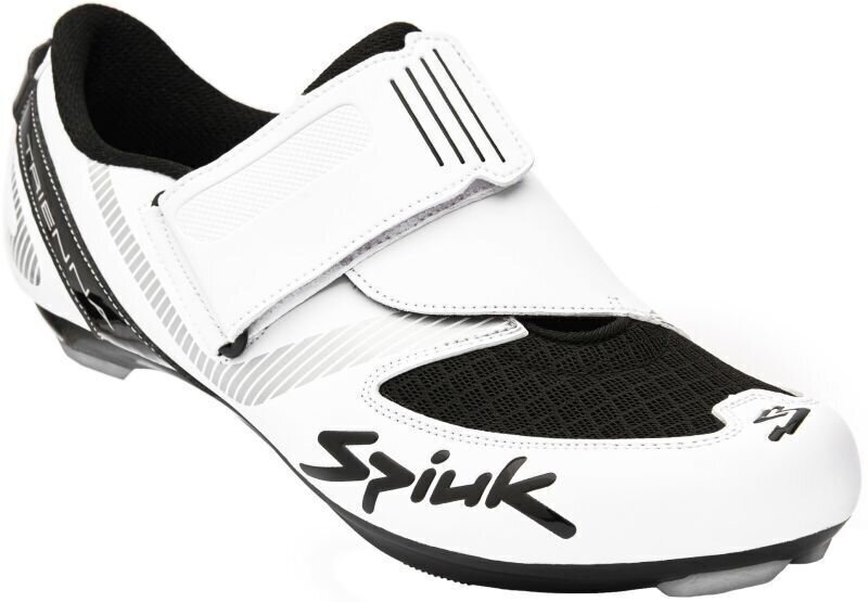 Men's Cycling Shoes Spiuk Trienna Carbon Triathlon White 38 Men's Cycling Shoes