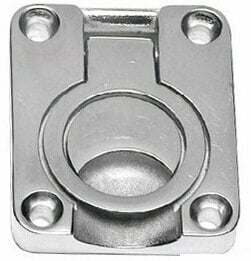 Boat Deck Lock Osculati Heavy duty pull latch with ring Stainless Steel - 1