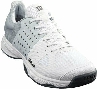 Chaussures de tennis pour hommes Wilson Kaos Komp Mens Tennis Shoe White/Pearl Blue/Ebony 45 1/3 Chaussures de tennis pour hommes - 1