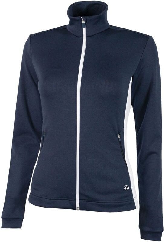 Hoodie/Trui Galvin Green Daisy Navy-Wit XL