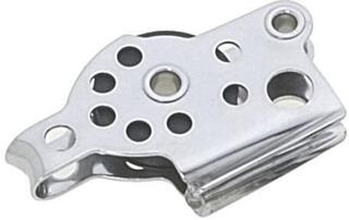 Viadana 25mm Single Block - Becket With Vee Jam