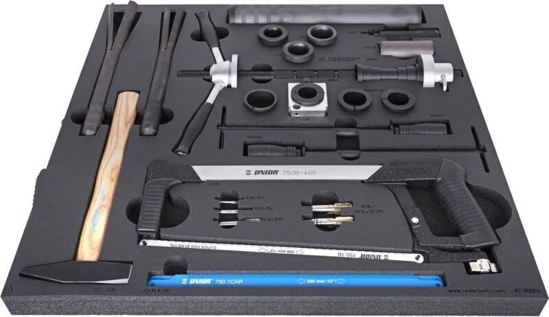 Unior Set of Tools in Tray 2 for 2600C - Frame and fork Tools