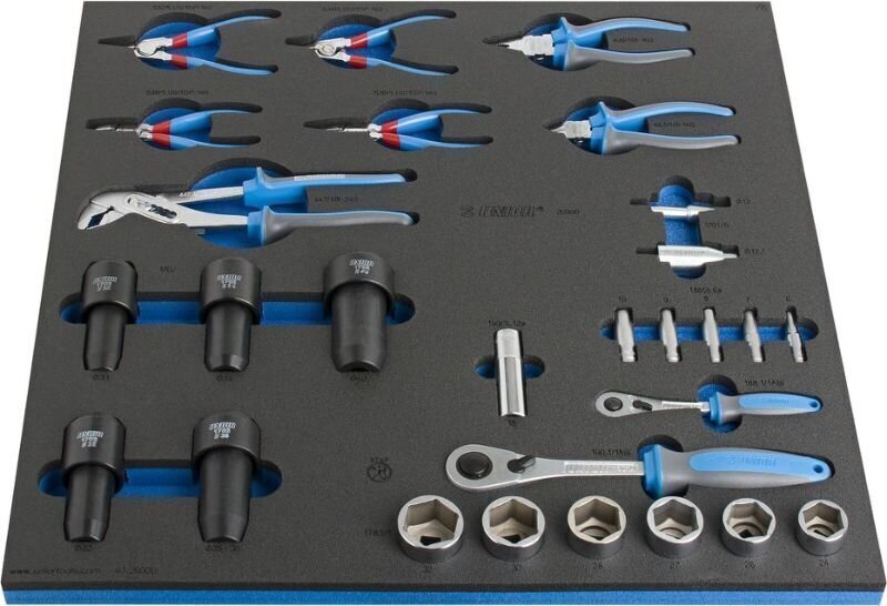 Unior Set of Tools in Tray 3 for 2600D