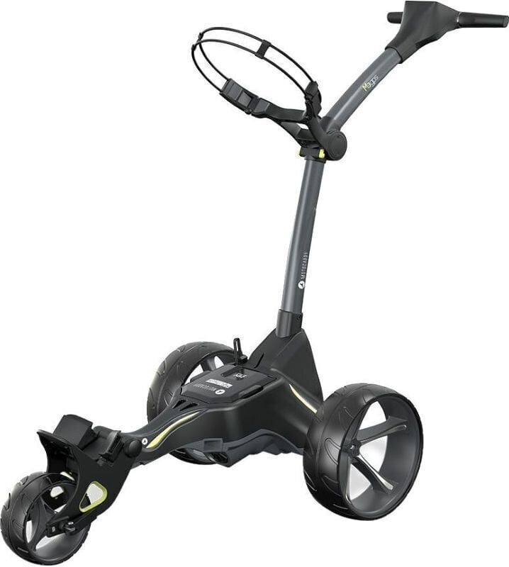 Chariot de golf électrique Motocaddy M3 GPS DHC 2021 Ultra Black Chariot de golf électrique