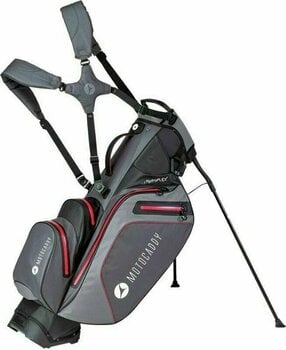 Stand Bag Motocaddy Hydroflex 2021 Charcoal/Red Stand Bag - 1