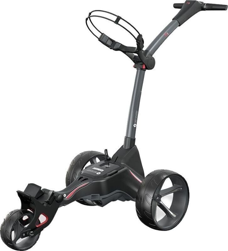 Chariot de golf électrique Motocaddy M1 2021 Standard Black Chariot de golf électrique