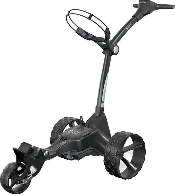 Wózek golfowy elektryczny Motocaddy M-Tech GPS 2021 Ultra Black Wózek golfowy elektryczny