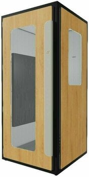 Prenosná akustická clona Vicoustic VicBooth Ultra NT 1x1 - VicPattern Ultra Wavewood Natural Prenosná akustická clona - 1