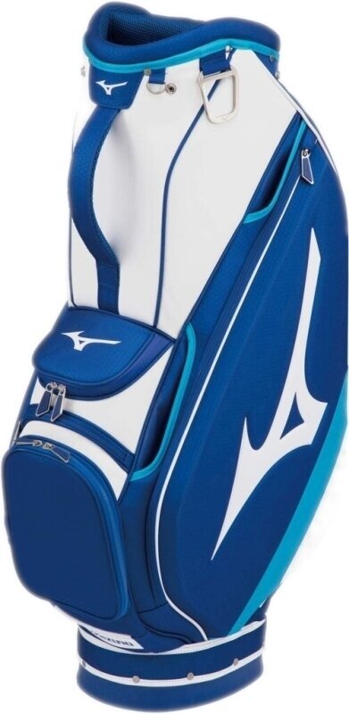 Чантa за голф Mizuno Tour White/Blue Чантa за голф