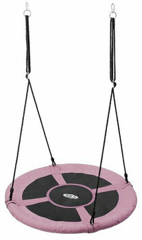 Hustawka, trampolina, zjeżdżalnia Nils Camp NB5031 Swing Pink - 1