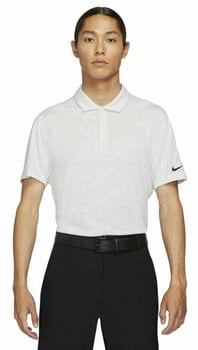 Camisa pólo Nike Dri-Fit ADV Tiger Woods Photon Dust/White XL - 1