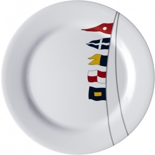 Keukengerei voor de boot Marine Business Regata Melamine Set 6 Plate