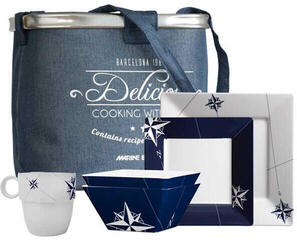Marine Business Northwind Tableware Pack square 6 people