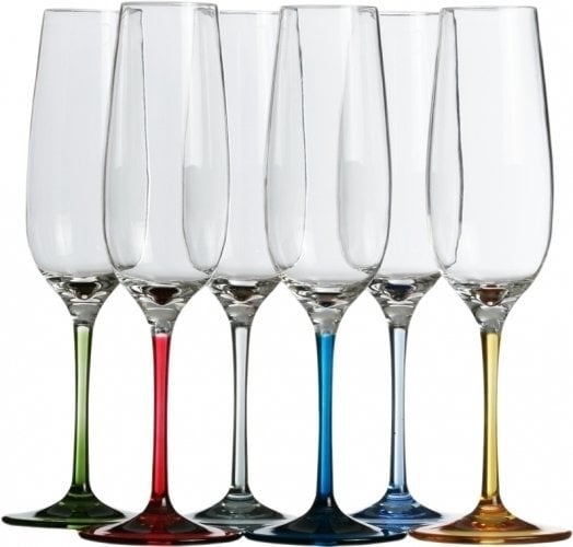 Marine tallerkener, Marine Bestik Marine Business Party Set 6 Champagne Glass