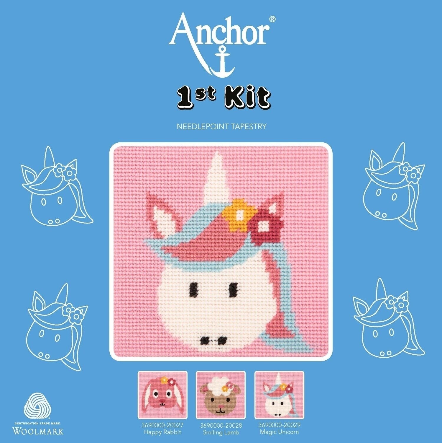 Siuvinėjimo rinkinys Anchor 3690000-20029 Magic Unicorn