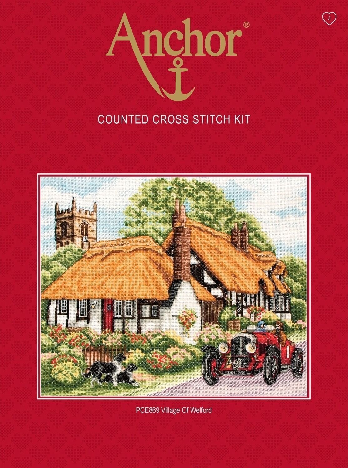 Embroidery Set Anchor PCE869 Embroidery Set