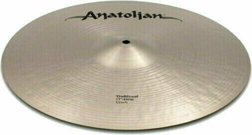 Crash Cymbal Anatolian TS17RCRH Traditional Rock Crash Cymbal 17" - 1