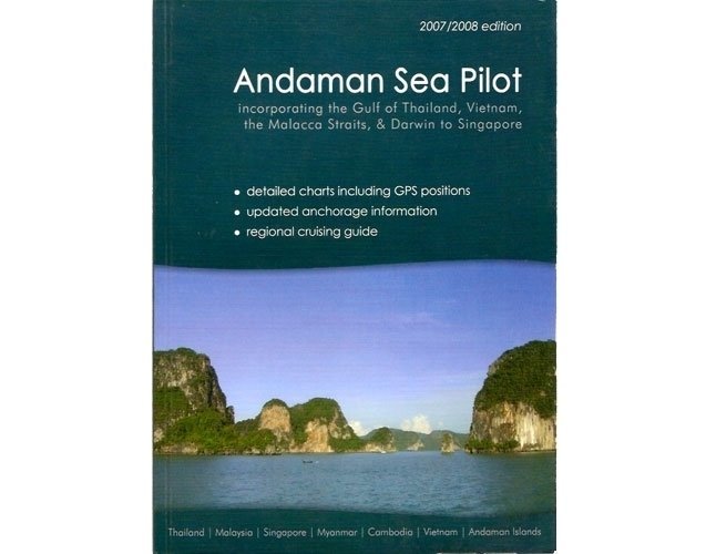Libro Náutico Piloto, Carta Náutica Sailor Andaman Sea Pilot