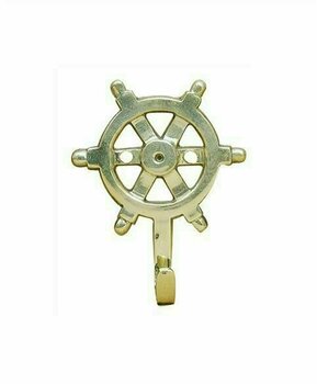 Nautical Keyring Sea-Club Keyholder Wheel - brass - 1