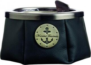 Marine Business Ashtray with lid - Premium Black - WINDPROOF