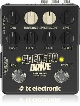 Bassguitar Effects Pedal TC Electronic SpectraDrive - 1