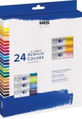 Tinta acrílica Kreul 28253 Set of Acrylic Paints 24 x 12 ml