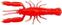 Imitação Savage Gear 3D Crayfish Rattling Red UV 5,5 cm 1,6 g