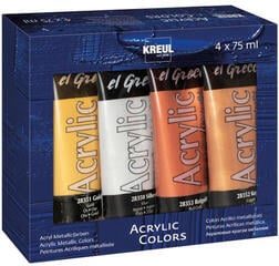 Akrilna boja Kreul 28270 Сет акрилних боја 4 x 75 ml