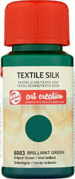 Tinta de seda Talens Art Creation Textile Silk Silk Paint 50 ml Brilliant Green - 1