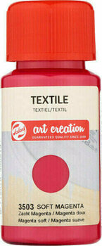 Peinture pour tissu Talens Art Creation Textile Teinture textile 50 ml Soft Magenta - 1