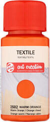 Culaore textilă Talens Art Creation 401425020 Vopsea de material Warm Orange 50 ml 1 buc