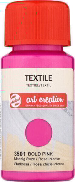 Peinture pour tissu Talens Art Creation 401435010 Peinture pour tissu Bold Pink 50 ml 1 pc