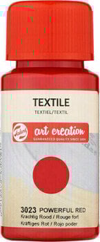 Peinture pour tissu Talens Art Creation 401430230 Peinture pour tissu Powerful Red 50 ml 1 pc - 1