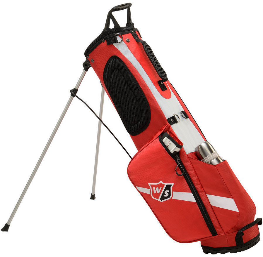 Stand Bag Wilson Staff Quiver Piros Stand Bag