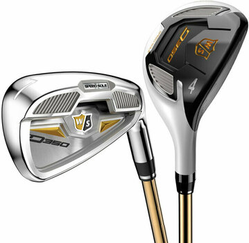 Golf Club - Irons Wilson Staff D350 Combo Irons 6H, 7-SW Graphite Ladies Right Hand - 1