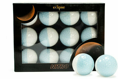 Golf Balls Nitro Eclipse White/Light Blue - 1