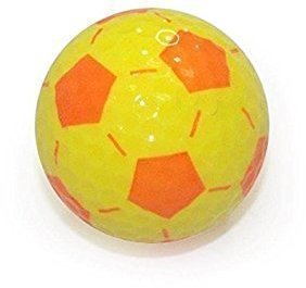 Golfball Nitro Soccer Ball Yellow/Orange 3 Ball Tube