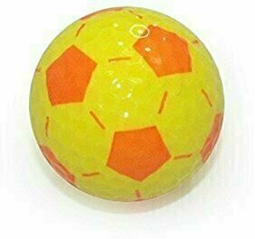 Golfový míček Nitro Soccer Ball Yellow/Orange 3 Ball Tube - 1