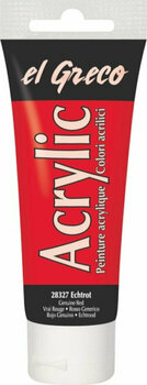 Acrylic Paint Kreul El Greco Acrylic Paint 75 ml Genuine Red - 1