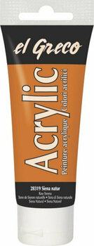 Acrylic Paint Kreul El Greco Acrylic Paint 75 ml Raw Sienna - 1