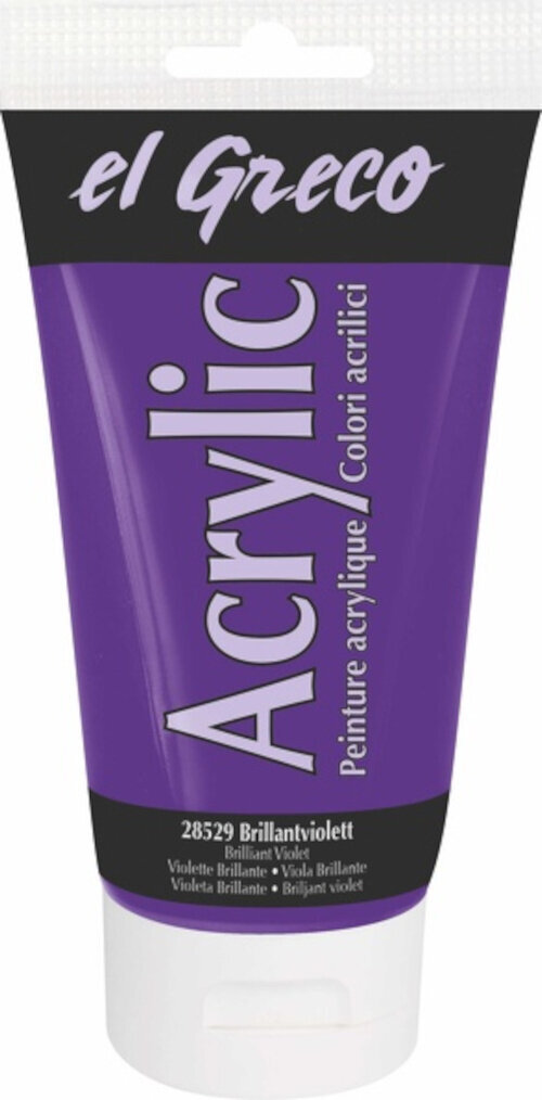 Pintura acrílica Kreul 28529 Acrylic Paint Brilliant Violet 150 ml 1 pieza