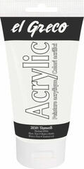 Akrylová barva Kreul 28501 Akrylová barva Titanium White 150 ml 1 ks