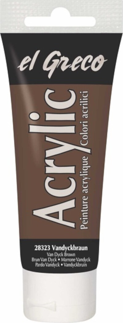 Acrylverf Kreul 28323 Acrylverf Vandyke Brown 75 ml 1 stuk