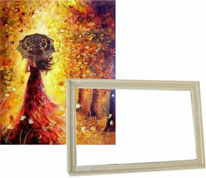 Painting by Numbers Gaira With Frame Without Stretched Canvas Autumn Forest - 1