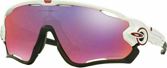 Kerékpáros szemüveg Oakley Jawbreaker 929005 Polished White/Prizm Road Kerékpáros szemüveg - 1