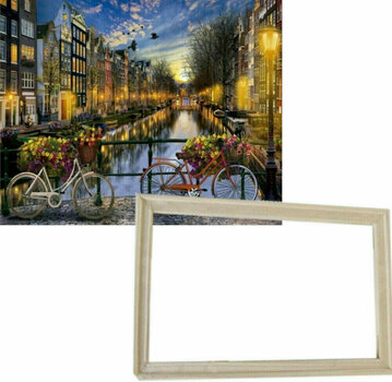 Ζωγραφική με Αριθμούς Gaira With Frame Without Stretched Canvas Amsterdam - 1