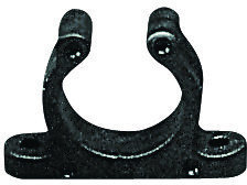Κουπιά / Γάντζοι Nuova Rade Plastic Support Clip Black - 15 mm